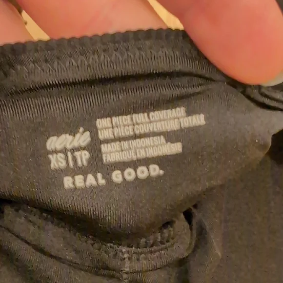 Aerie Black One-Piece Swimsuit - Picture 2 of 8